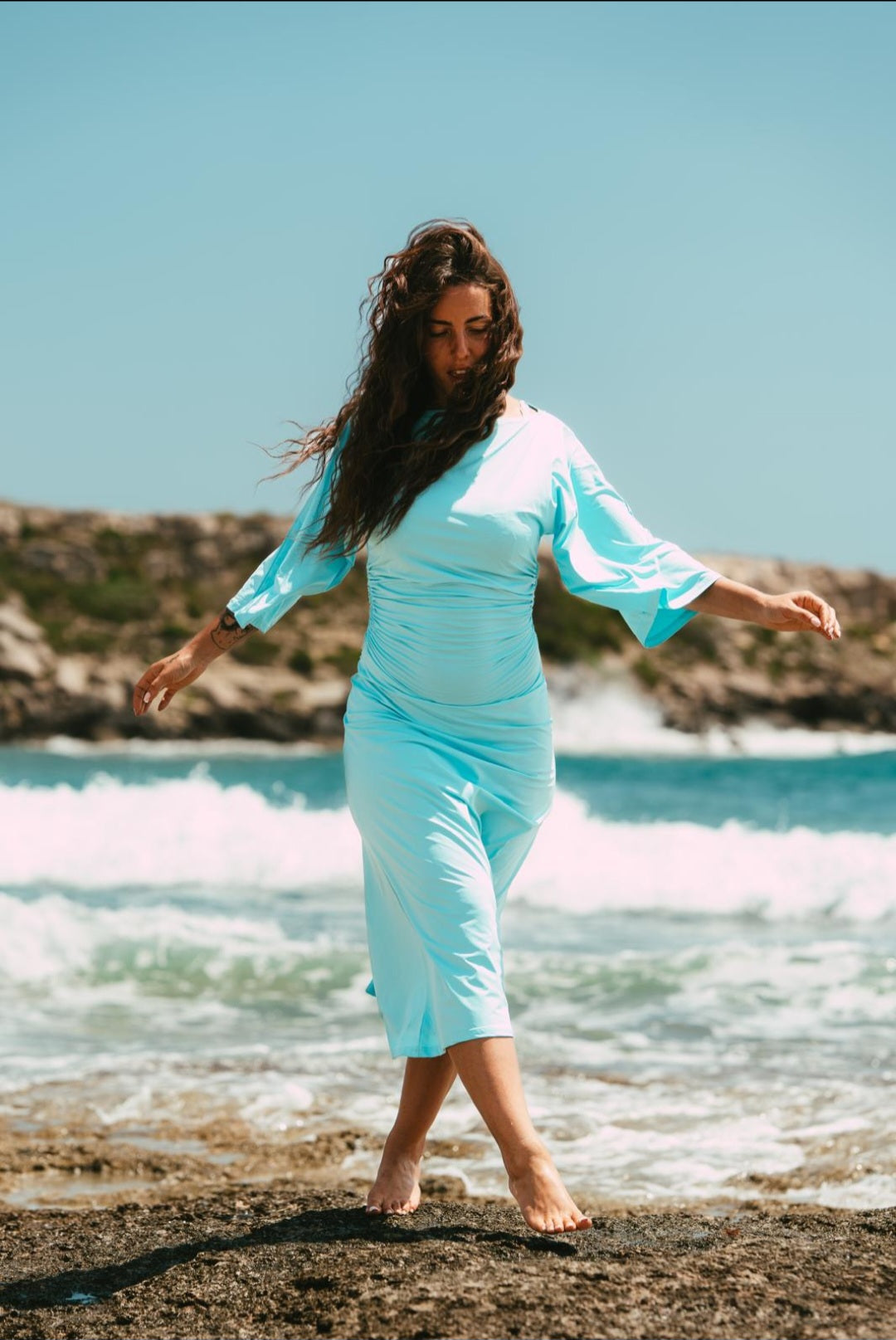 Robe Sarah manche 3/4